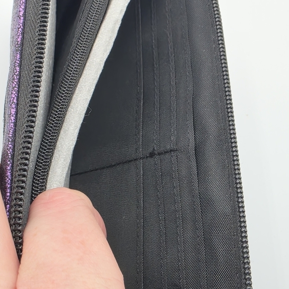 Disney The Nightmare Before Christmas Jack Skellington Black & Purple Wallet - Picture 6 of 7